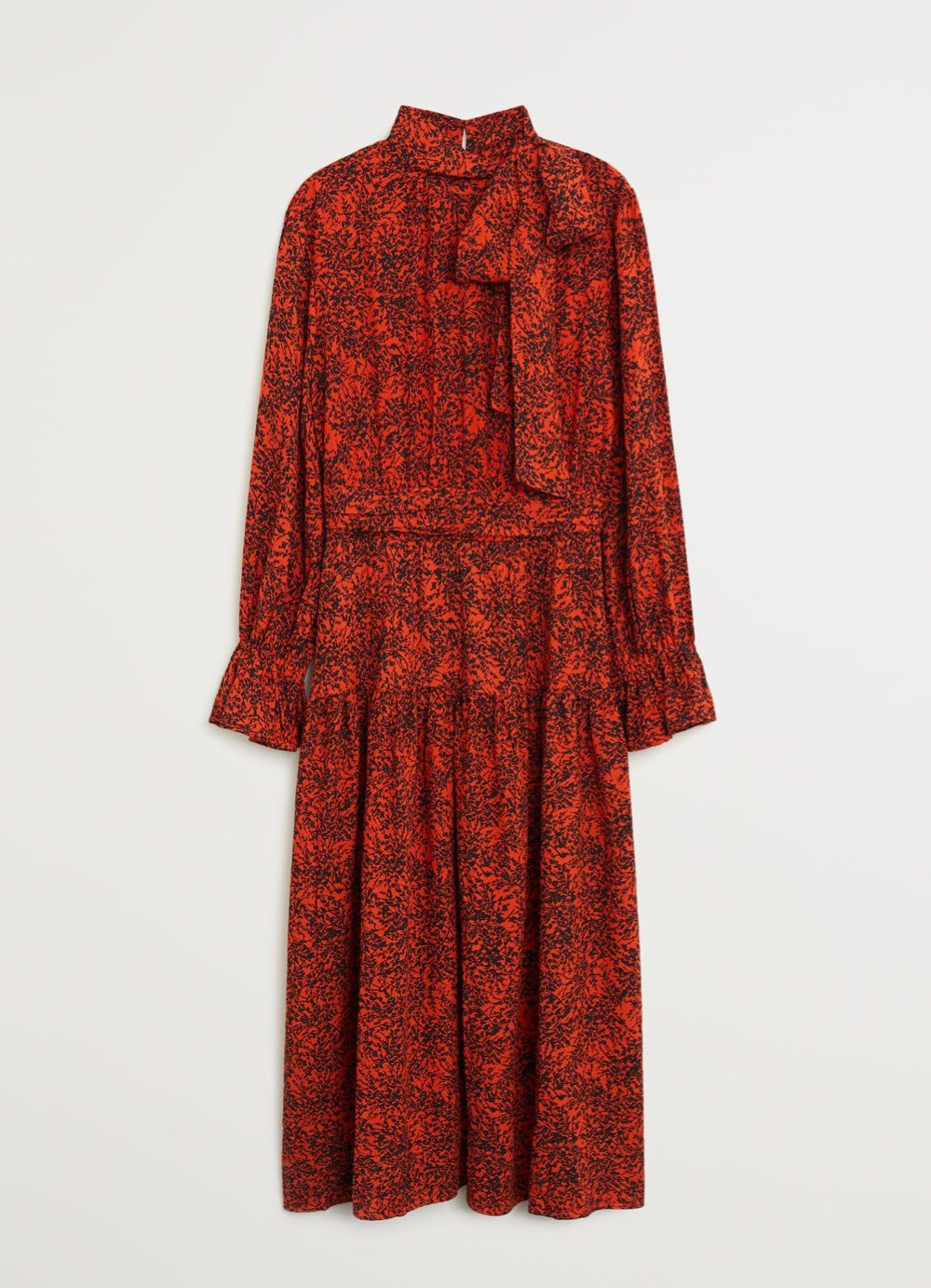 Midi printed dress — изображение 6